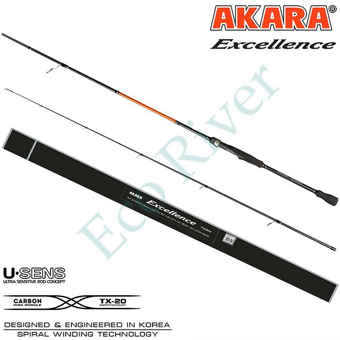 Спиннинг Akara Excellence L 802 (2-12) 2,4 м