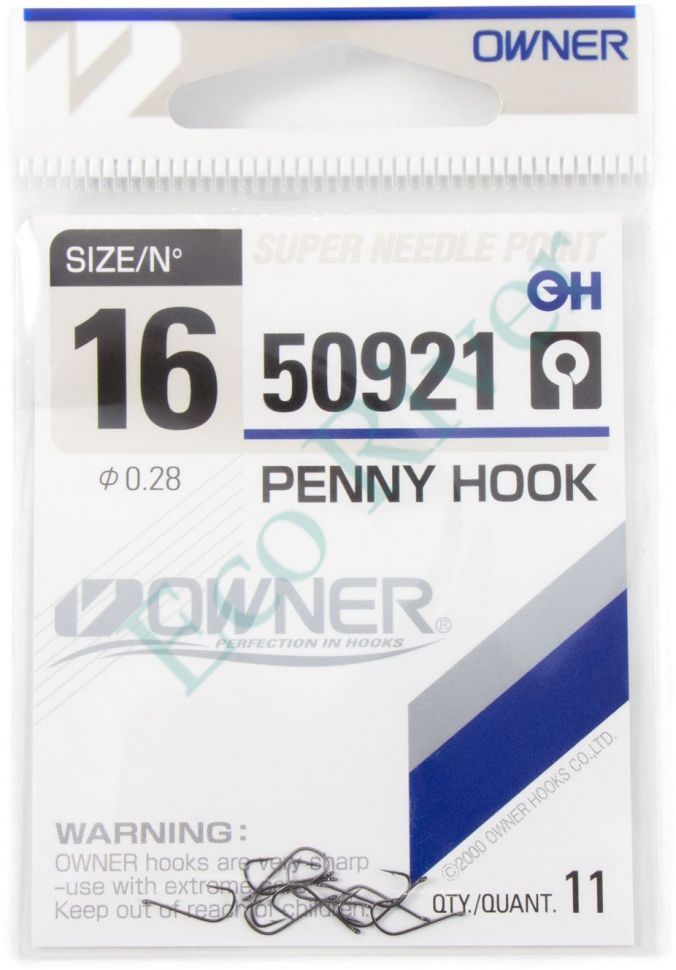 Крючок Owner Penny Hook BC №16 11шт